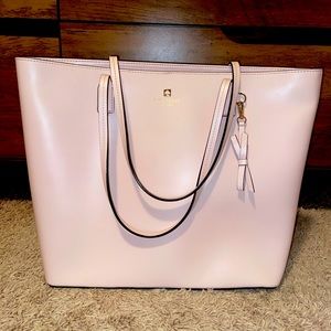 NWOT Kate Spade leather tote - blush pink